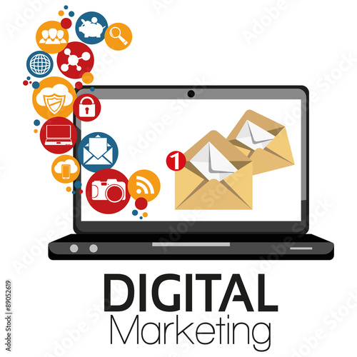 Illustration Graphic Vector Digital Marketing