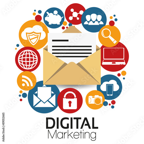 Illustration Graphic Vector Digital Marketing