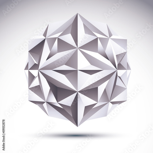 Abstract vector 3D geometri...