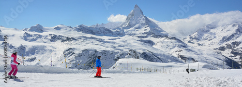 Skiing at Matterhorn