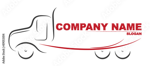 Gezeichneter Truck | LKW | Logo
