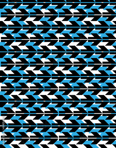 Colorful geometric seamless layered composition created with bla