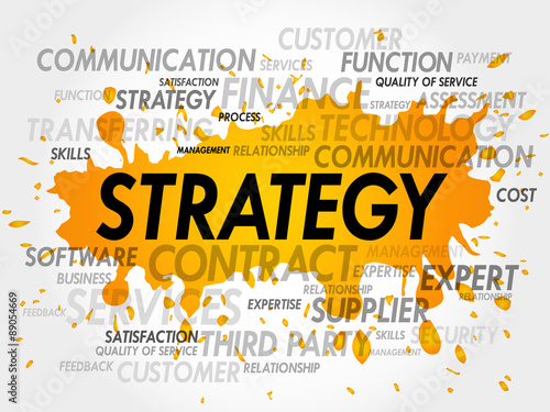 Word Cloud with Strategy related tags