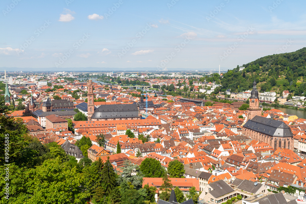 Heidelberg Germany panorama
