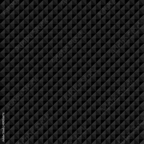 Retro Seamless Pattern Pyramids Black