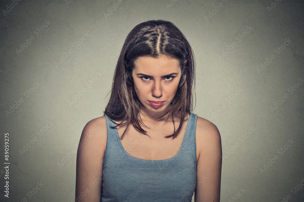 angry young woman about to have nervous atomic breakdown angry young woman about to have nervous atomic breakdown