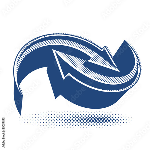Abstract arrows vector symb...