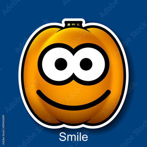 Vector Halloween Smiley Smile