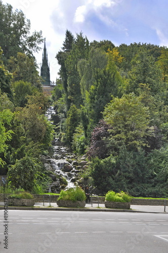 Canvas Print Victoriapark Wasserfall, #5873