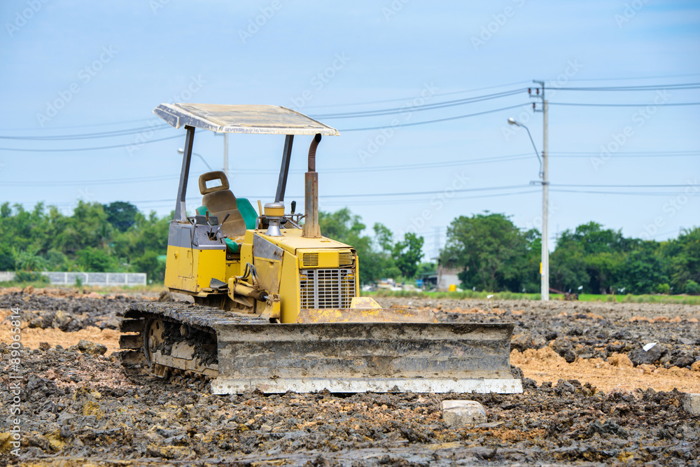 Fototapeta premium small digger