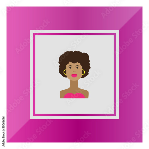 Portrait of young African American  woman 