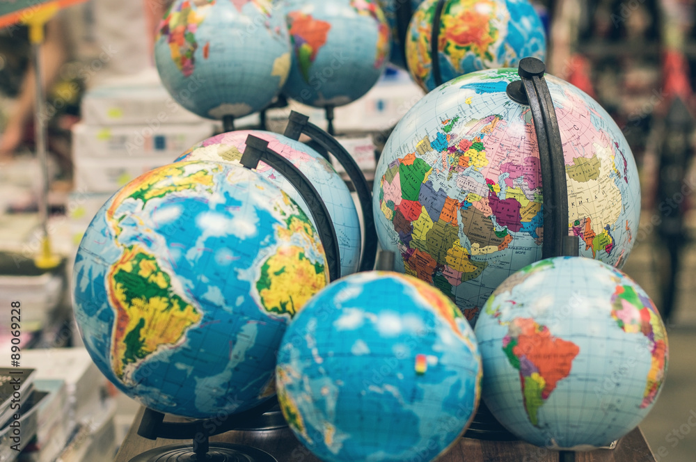 Classroom globes