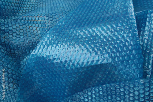 Plastic bubble foil