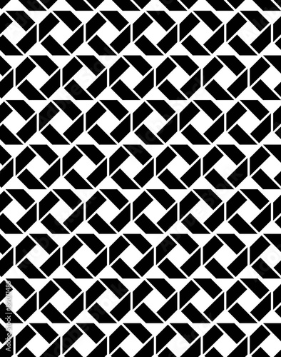 Monochrome endless vector t...