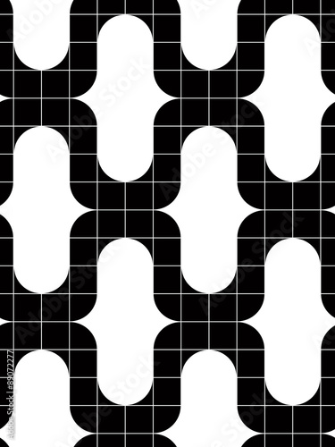 Ornate tiles seamless patte...