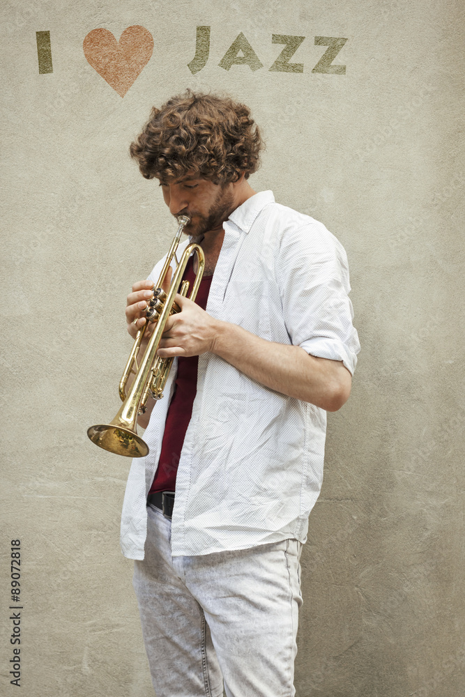 Fototapeta premium Jazz Trumpet