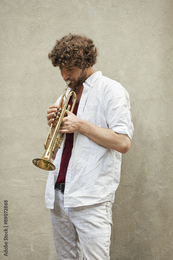 Fototapeta premium Jazz Trumpet