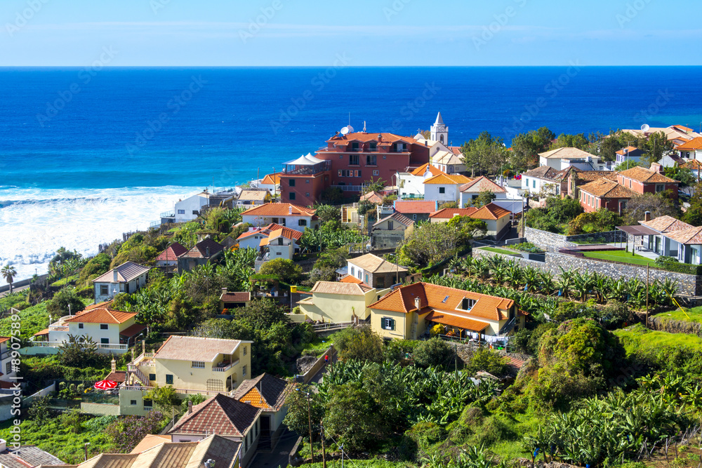 Town of Jardim do Mar, Madeira island (Portugal)