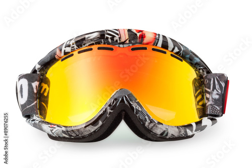 Ski mask isolated on a white background with a clipping path