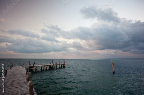 Ocean and dock