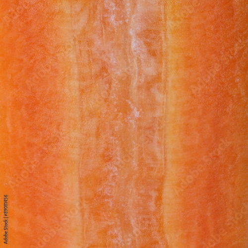 Close - up fresh carrot slice as background