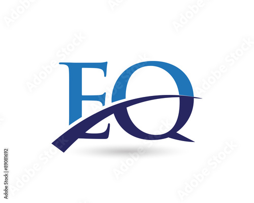 EQ Logo Letter Swoosh