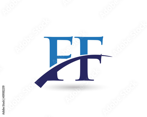 FF Logo Letter Swoosh