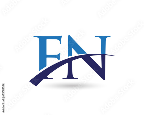 FN Logo Letter Swoosh