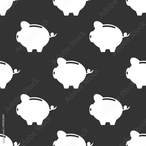 seamless pattern with piggy