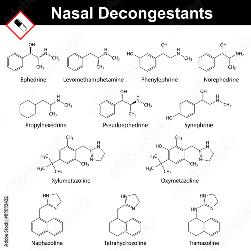 Nasal decongestant agents