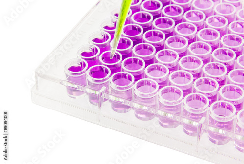 pipette test sample