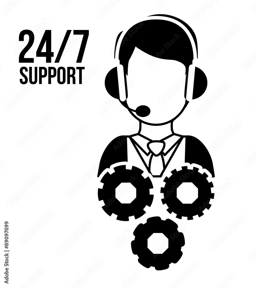 Fototapeta premium Support design