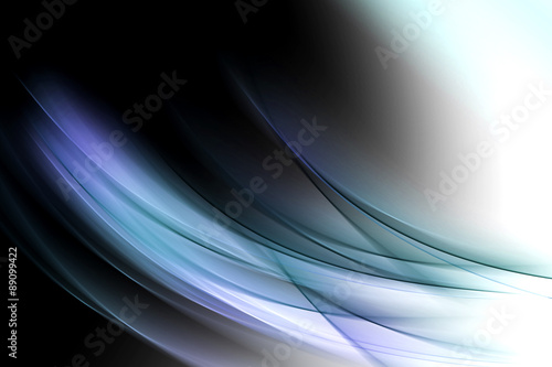 future abstract blue wave background