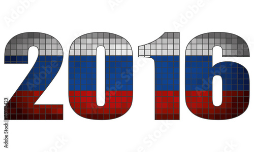2016 Russian flag