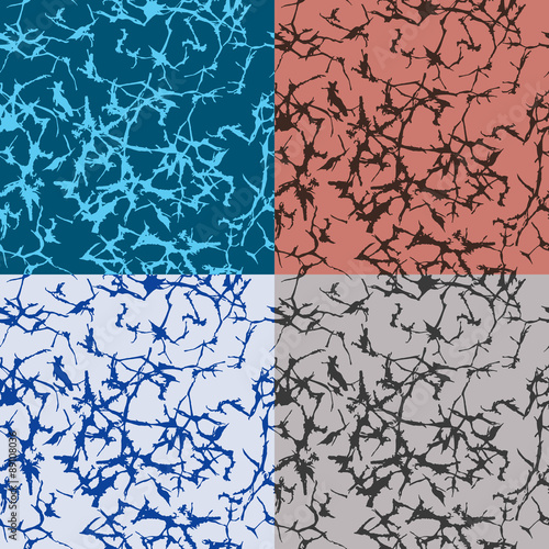 Set of seamless vector backgrounds