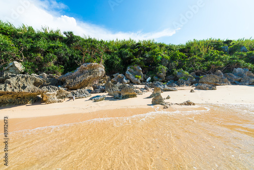 Beautiful coast, Okinawa, Japan