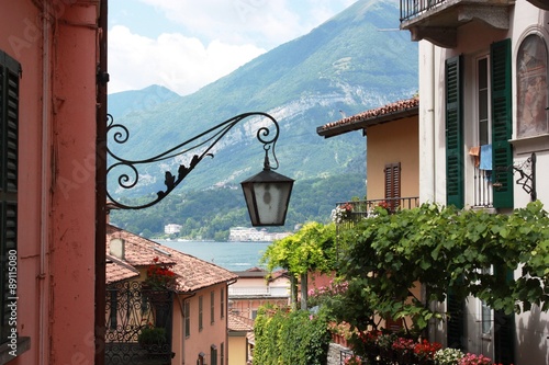 Bellagio old village on Lake Como in Lombardy, Italy #89115080