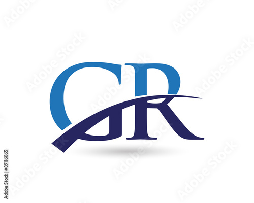 GR Logo Letter Swoosh