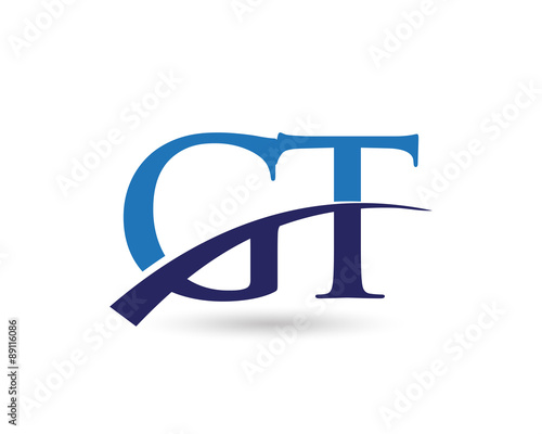 GT Logo Letter Swoosh