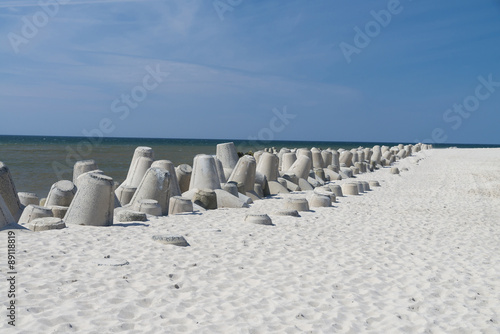 Strandbefestigung Insel Sylt-Tetrapoden © ccgocke