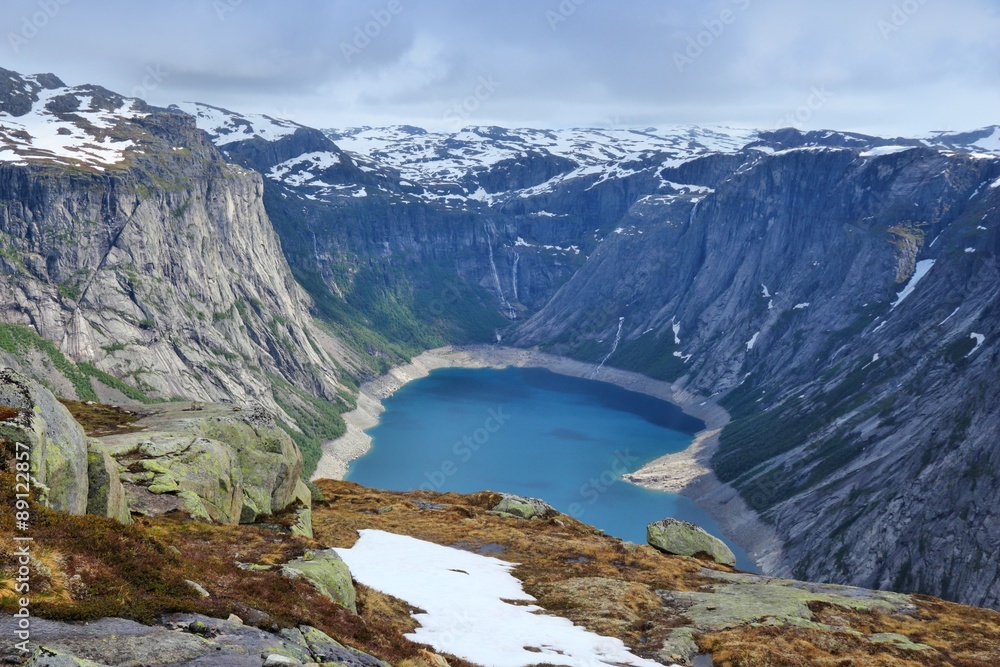Norway landscape in Hordaland Norway landscape in Hordaland