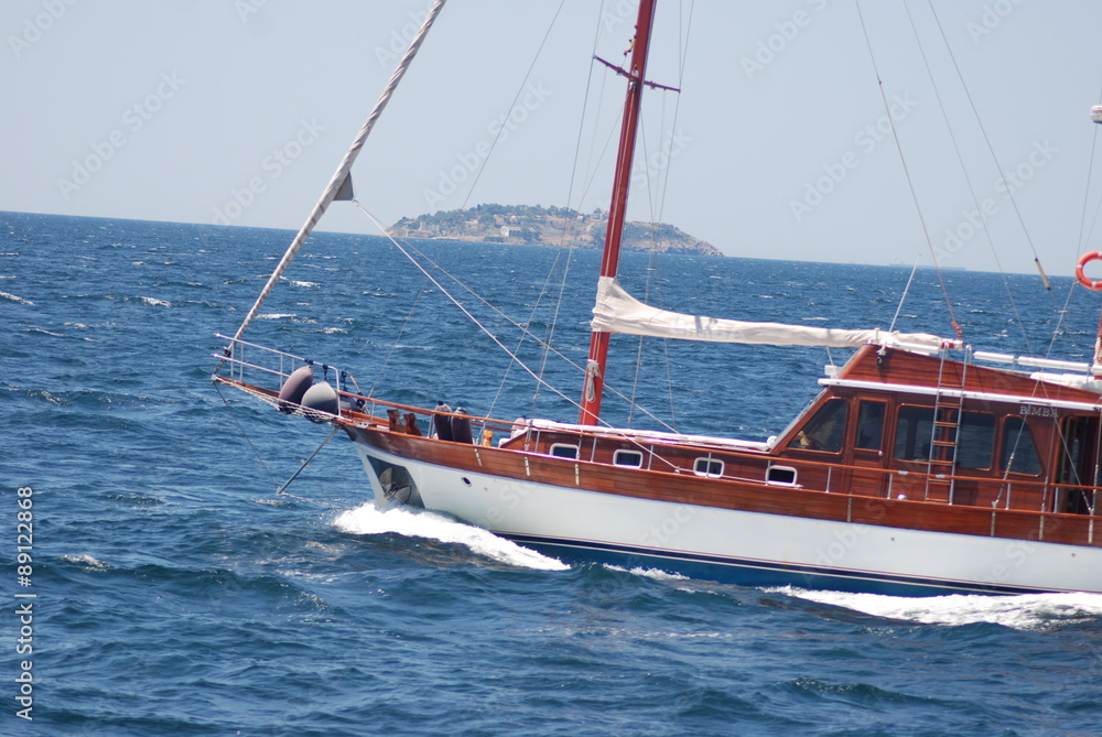 Obraz premium Yelkenli - İstanbul