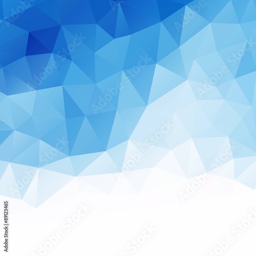 Geometric background. Blue
