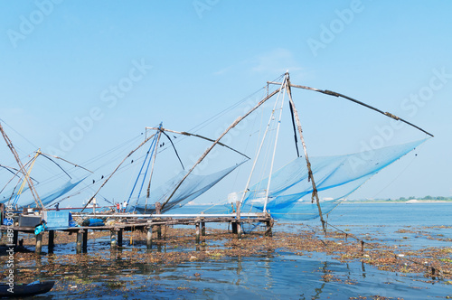 Chinese Fishing nets © Elena Odareeva