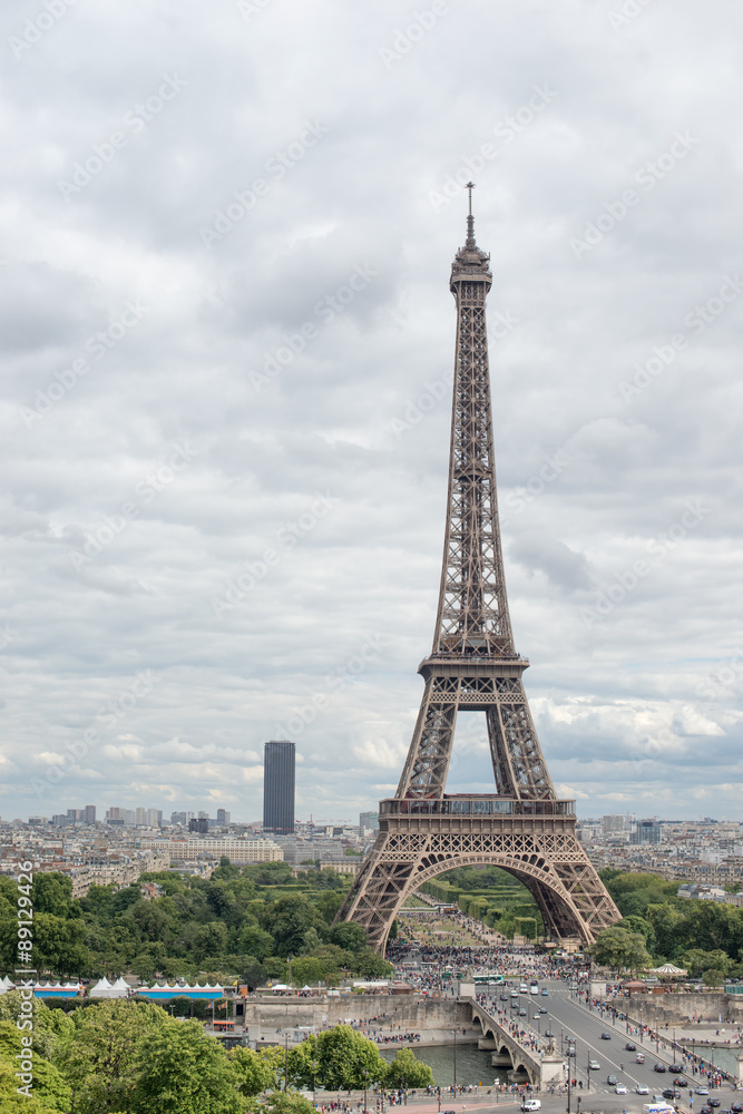 Fototapeta premium Wieża Eiffla (Paryż)