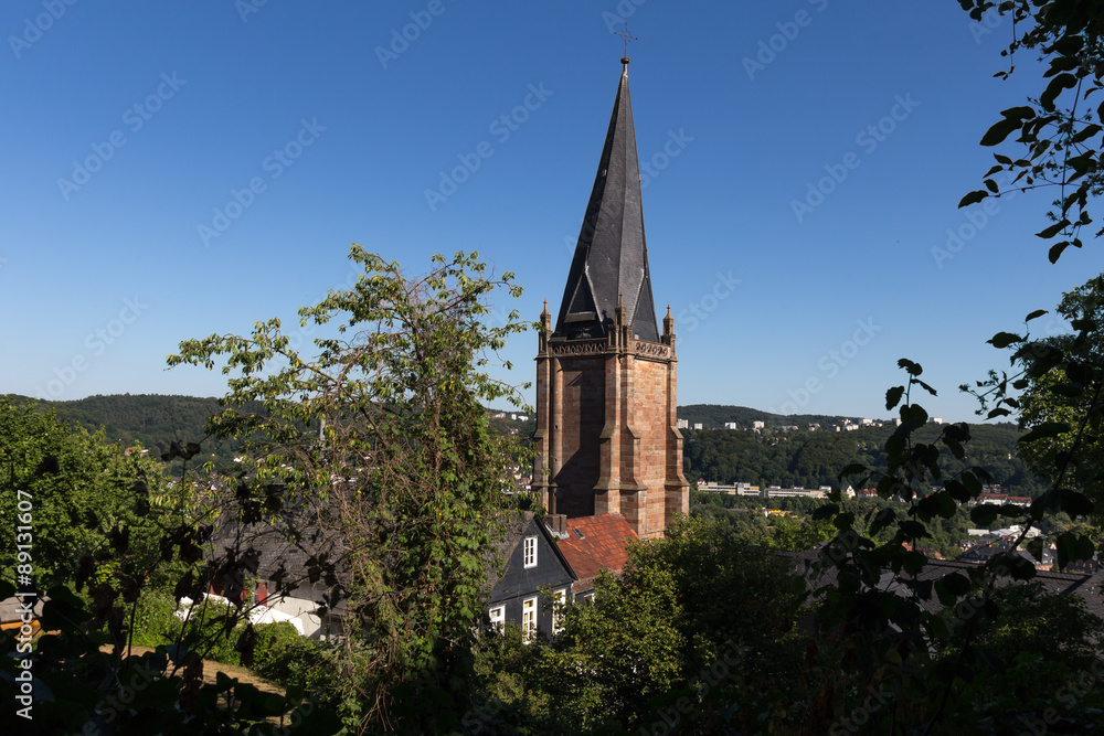 historic buildings in marburg germany