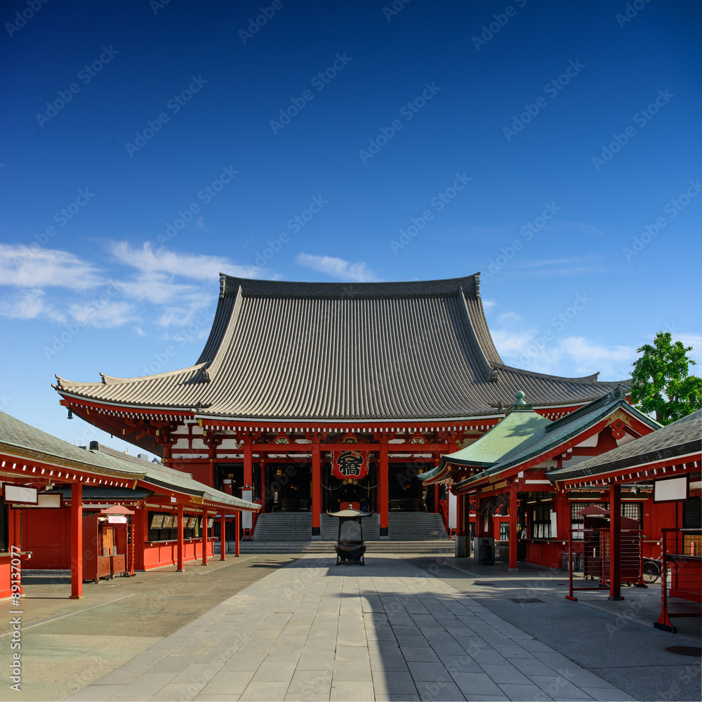 Tokyo City - Sensoji-ji Temple - Asakusa district, Japan, Asia Tokyo City - Sensoji-ji Temple - Asakusa district, Japan, Asia