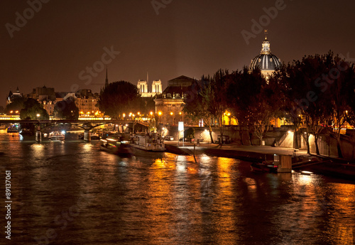 Old town of Paris, France