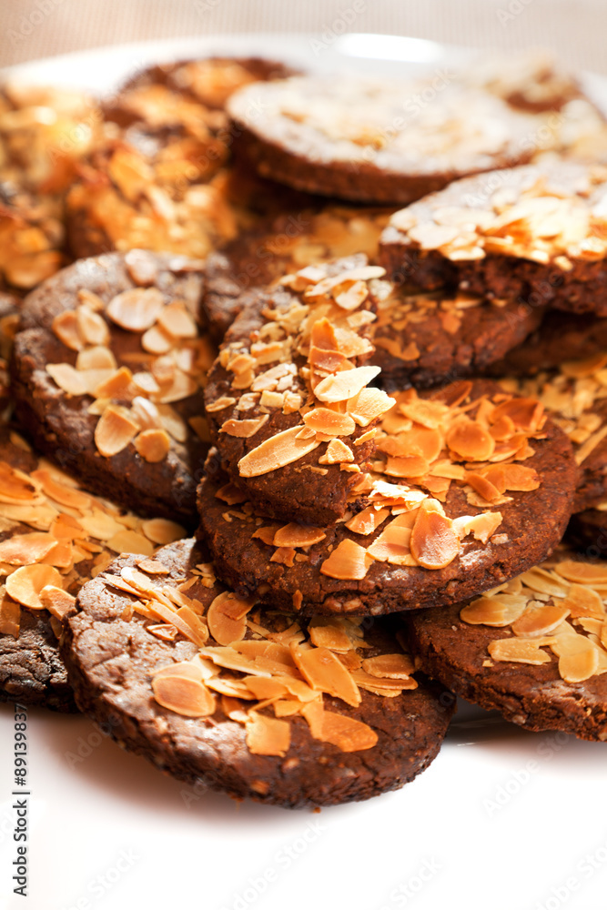Homemade cookies with hazelnuts Homemade cookies with hazelnuts