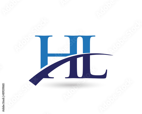 HL Logo Letter Swoosh